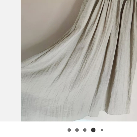 Jonathan Simkhai Jarvis pleated cutout crinkled-voile midi dress - Picture 6 of 8